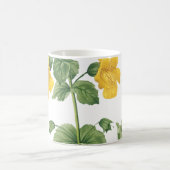 Mug fleur de singe (Mimulus sp.) par Redouté (Centre)