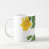 Mug fleur de singe (Mimulus sp.) par Redouté (Gauche)