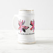 Mug : Fleur de Soeur Rouge Hawaïenne (Devant gauche)