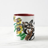 Mug Fleur de soleil de chat (Centre)