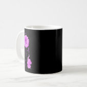 Mug Fleur de soleil éléphant foi espoir combat l'amour (Devant gauche)