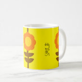 Mug Fleur de Soleil Floral (Devant droit)