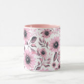 Mug Fleur de soleil rose (Centre)