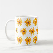 Mug Fleur de tournesol jaune oranger (Gauche)