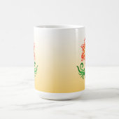 Mug Fleur de vecteur : (Centre)