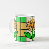 Mug Fleur de verre tendu (Devant gauche)