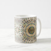 Mug Fleur de vie - Abalone Shell et Pearl (Devant droit)