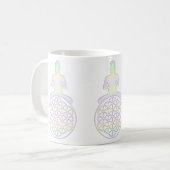 Mug Fleur de vie / Blume des Lebens - Bouddha (Devant gauche)