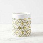 Mug Fleur de vie / Blume des Lebens - Or frontalier (Centre)