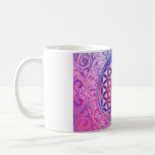 Mug Fleur de vie / Blume des Lebens - Ornement V (Gauche)