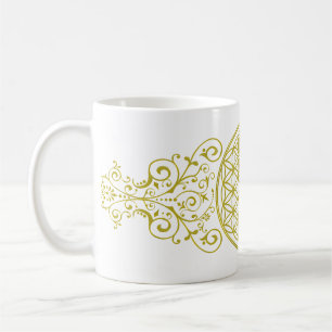 Mug Fleur de vie / Blume des Lebens - vintage XI