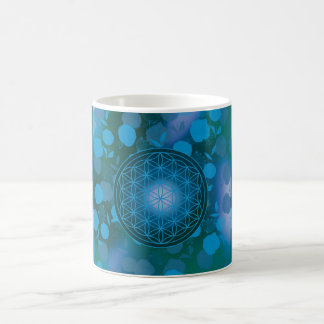 Mug fleur de vie, chakra,zen,géométrie sacrée,