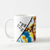 Mug Fleur De Vie - Façons Colorées 5 (Gauche)