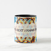 Mug Fleur De Vie - Façons Colorées 5 (Centre)