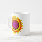 Mug Fleur De Vie - Fleur Géométrique 4 (Devant gauche)