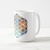 Mug Fleur de vie Lotus (Devant droit)