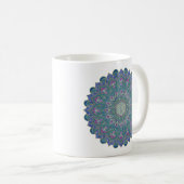 Mug Fleur De Vie - Mandala India Style 1 (Devant droit)