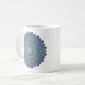 Mug Fleur De Vie - Mandala India Style 1 (Devant gauche)