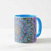 Mug Fleur De Vie - Mandala India Style 2 (Devant droit)