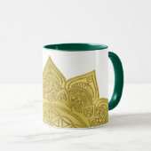 Mug Fleur de Vie - Mandala indien 4 (Devant droit)