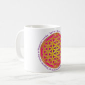 Mug Fleur De Vie / Mantra Moola (Devant gauche)
