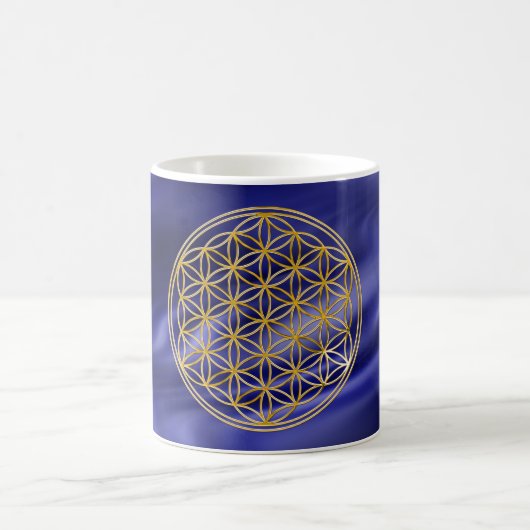 Mug Fleur De Vie | or, petit (Centre)