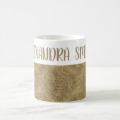 Mug Fleur de vie - soleil - motif continu 4 (Centre)