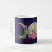 Mug Fleur de vie Triple Lune Lotus (Devant gauche)