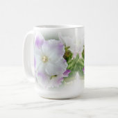 Mug Fleur de Violette Africaine (Devant gauche)