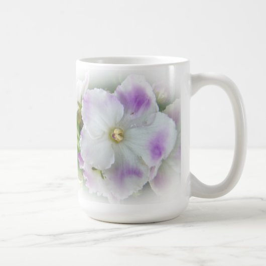 Mug Fleur de Violette Africaine (Droite)