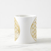 Mug Fleur de Vivre / Or plein (Centre)