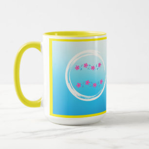 Mug Fleur dégradée