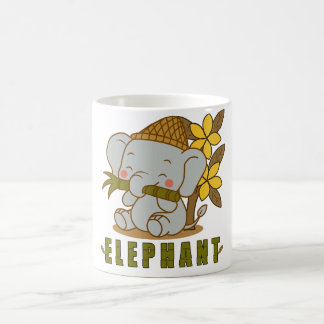 Mug fleur d'éléphant et de champa