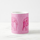 Mug Fleur d'éléphant - rose fuchsia (Centre)