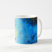 Mug Fleur d'encre océanique (Devant droit)