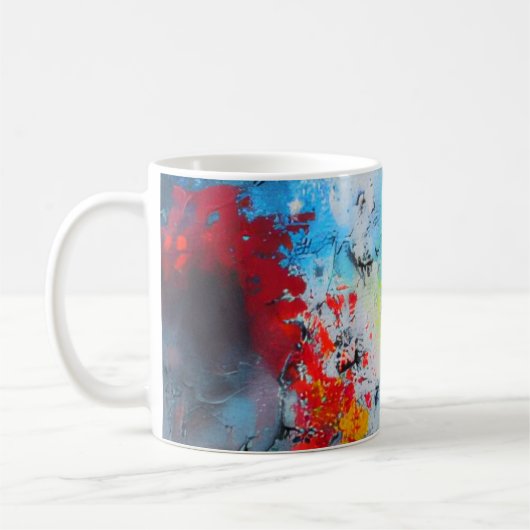 Mug Fleur d'encre océanique (Gauche)