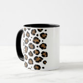 Mug Fleur – Dessin Élégant de Rose (Devant gauche)