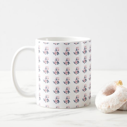 Mug Fleur d'été (Avec donut)