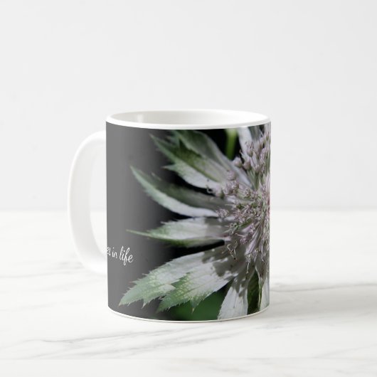 Mug Fleur d'été blanche (Devant gauche)
