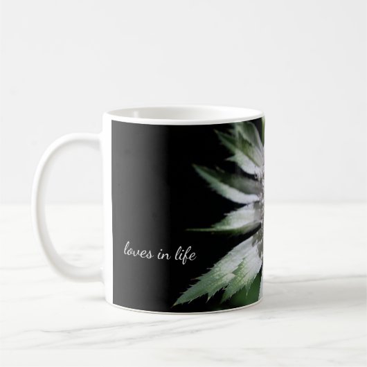 Mug Fleur d'été blanche (Gauche)