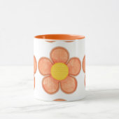 Mug Fleur d'été de Cantelope (Centre)