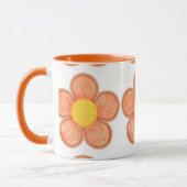 Mug Fleur d'été de Cantelope (Gauche)
