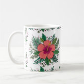 Mug Fleur d'Hibiscus, botanique florale (Gauche)