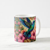 Mug Fleur d'Hibiscus Colibri (Devant droit)