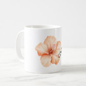 Mug Fleur d'Hibiscus Péché Aloha (Devant gauche)