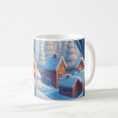 Mug Fleur d'hiver à la fenêtre (Devant droit)