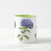 Mug Fleur d'Hortensia Bleu (Centre)
