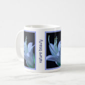 Mug Fleur d'Hosta de beauté naturelle personnalisée en (Devant gauche)