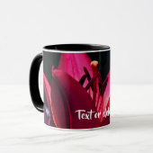 Mug Fleur diurne intense personnalisée (Devant gauche)
