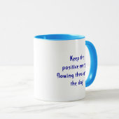 Mug Fleur d'oeil Abstraite et élégante customisée (Devant droit)